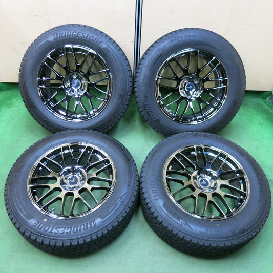 [送料無料] バリ溝！22年！9.5分以上★スタッドレス 235/65R18 ブリヂストン ブリザック DM-V3 Delmore デルモア 18インチ PCD114.3/5H★4122709SYス