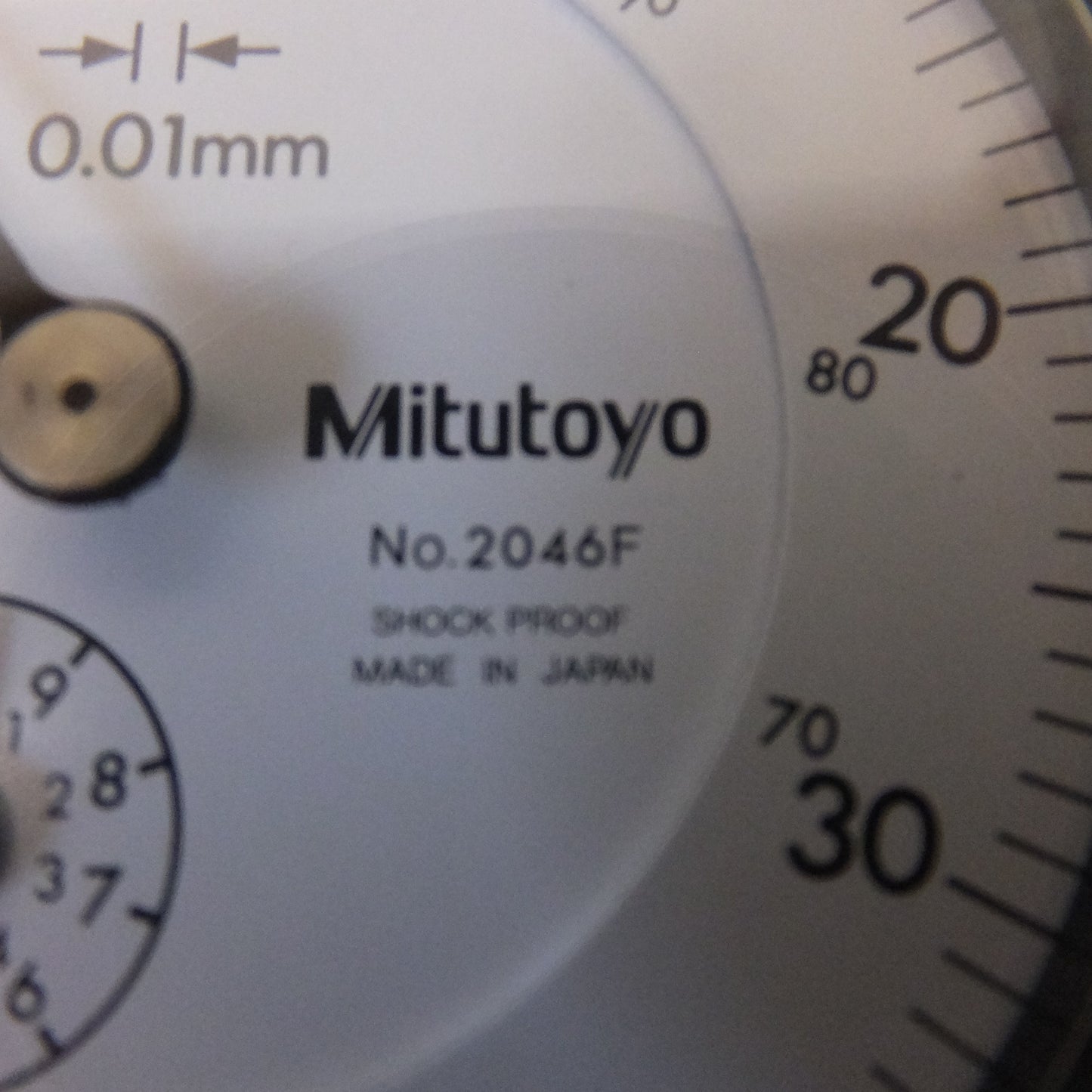 ★ミツトヨ Mitutoyo ダイヤルゲージ 2046F 0.01mm-10mm★ [送料無料]