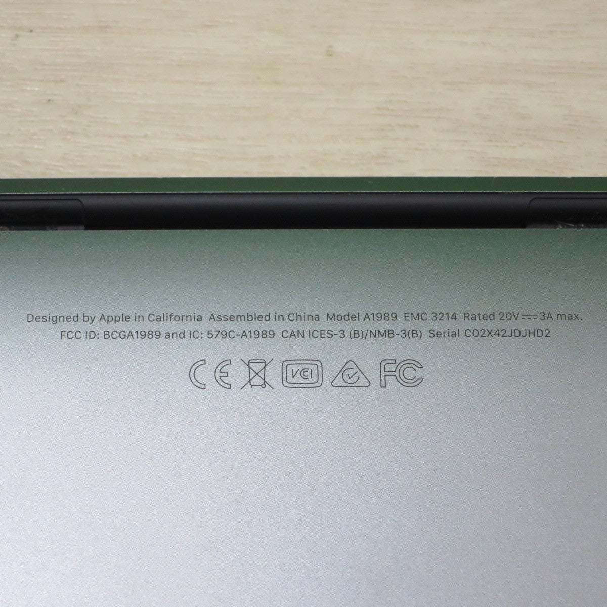 [送料無料] ☆Apple mac book Pro A1989 CPU 不明 2018年モデル ノート PC パソコン マックブック プロ アップル ジャンク品☆