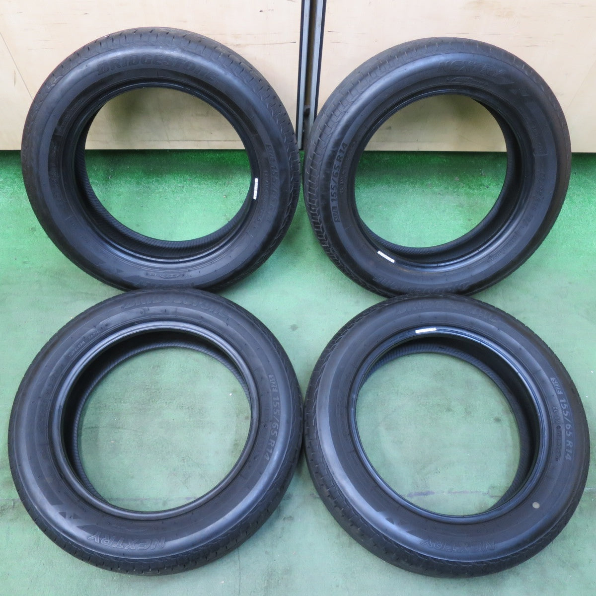 4本価格！22年★155/65R14 ブリヂストン ネクストリー エコピア タイヤ 14インチ N-BOX N-ワゴン タント ムーブ ワゴンR 等★6010904イノタ