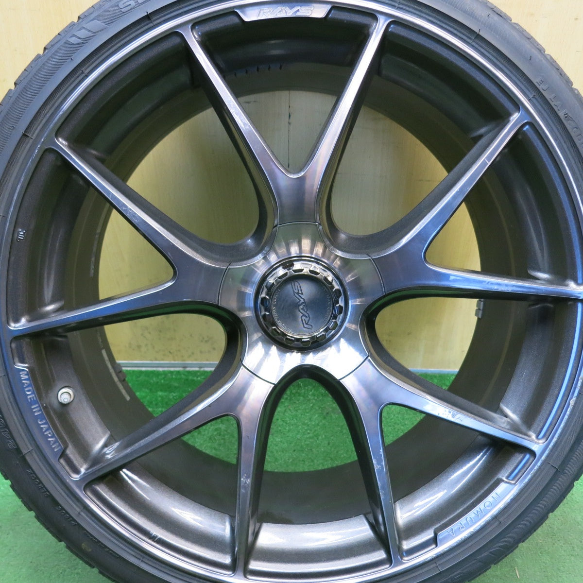 1本価格！23年◎RAYS HOMURA 2X5S 245/35R20 セイバーリング SL201 2×5S レイズ ホムラ 20インチ PCD114.3/5H◎6072906KKノ