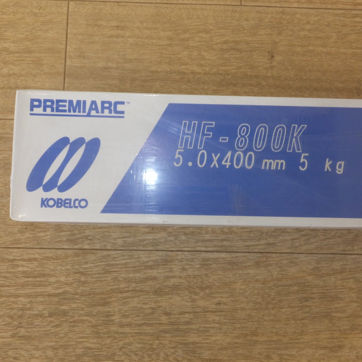 [送料無料] 未使用★神戸製鋼 KOBELCO 硬化肉盛 溶接棒 PREMIARC HF-800K 5.0×400mm 5kg 1箱★