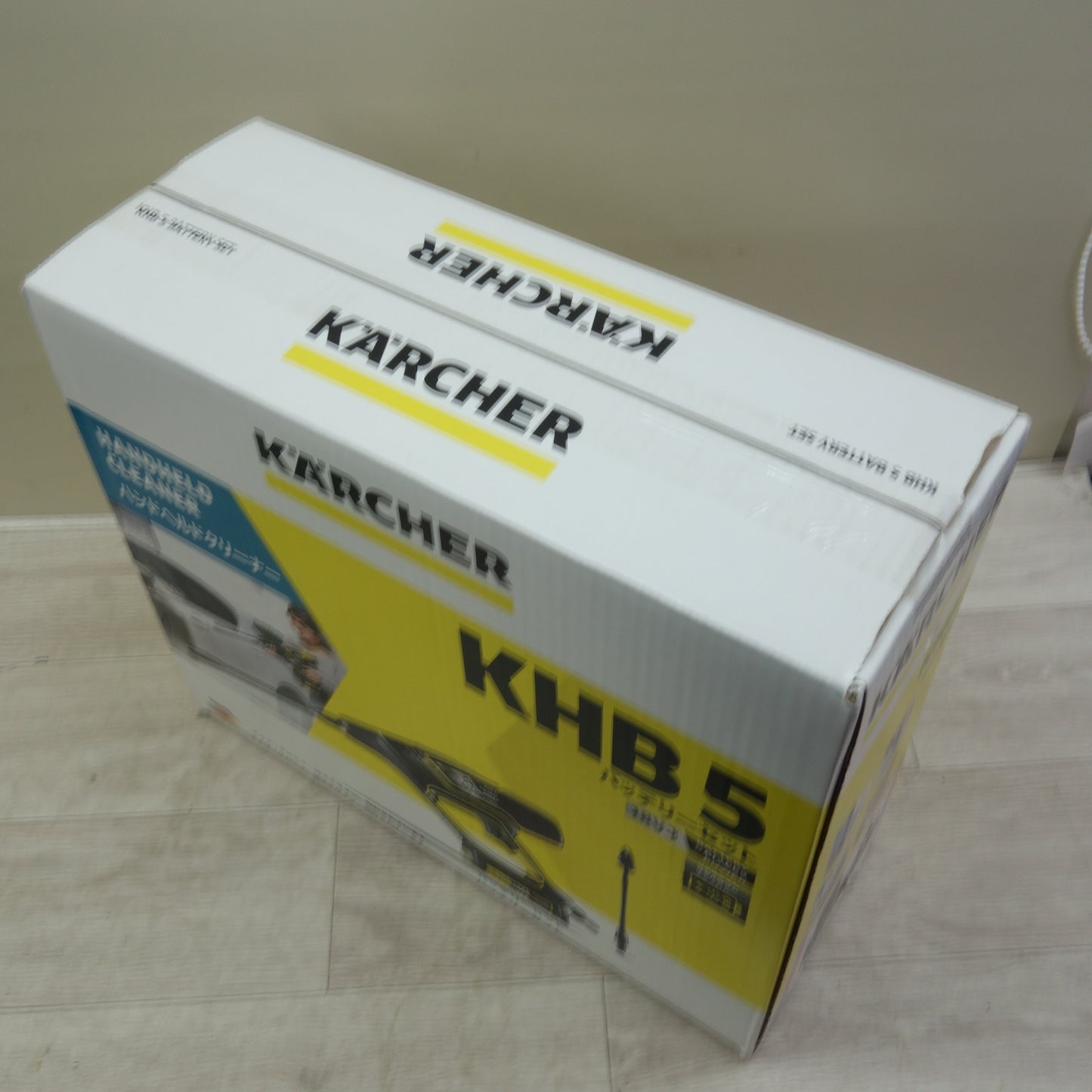 [送料無料] 未使用☆ケルヒャー ハンド ヘルド クリーナー 家庭用 高圧 洗浄機 18V バッテリー セット KHB5 KARCHER☆