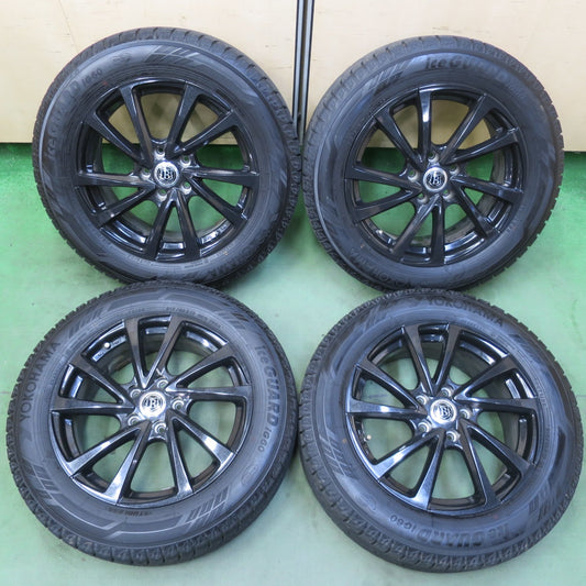 バリ溝！キレイ！9分★スタッドレス 215/60R17 ヨコハマ アイスガード iG60 BRANDLE-LINE ブランドルライン 17インチ PCD114.3/5H★6051202イス