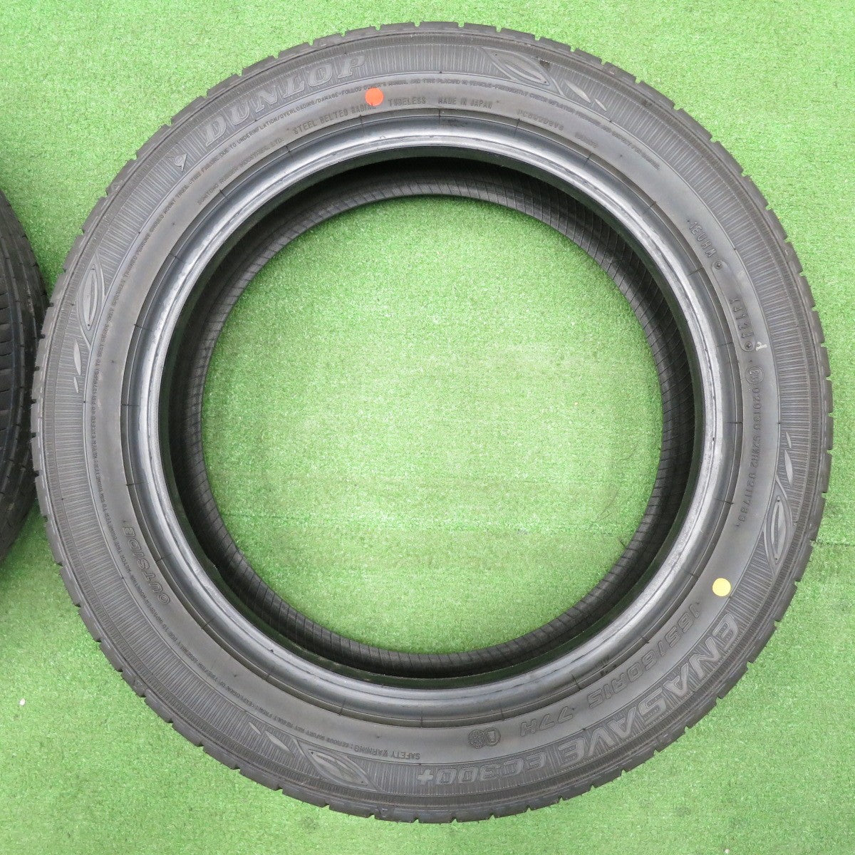 [送料無料] 新車外し！24年★165/60R15 ダンロップ エナセーブ EC300+ タイヤ 15インチ ハスラー N-BOX タント ムーヴ スペーシア デリカミニ等★4122904NJノタ