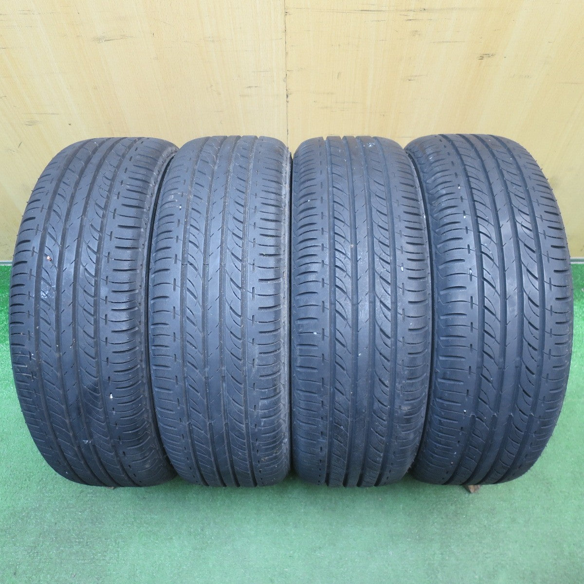 バリ溝！9分★ダイハツ ミラジーノ 純正 MINILITE 165/55R14 ブリヂストン スニーカー SNK2 14インチ ミニライト PCD100/4H★6050810NJノ