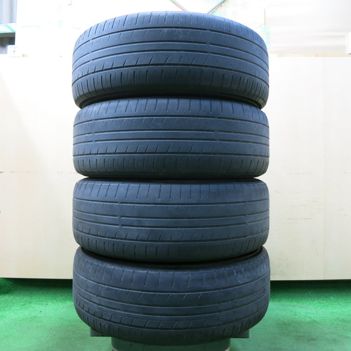 *送料無料* 4本価格★マツダ CX-3 純正 215/60R16 ヨコハマ エコス ES31 16インチ PCD114.3/5H★4050605イノ
