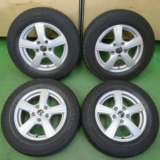 バリ溝！8.5分★スタッドレス 205/65R15 ファルケン エスピア EPZ Treffer トレファー 15インチ PCD114.3/5H★5052705イス