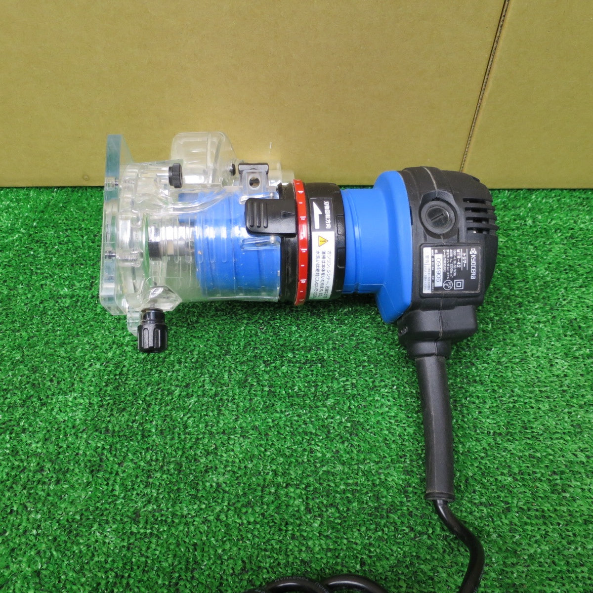 [送料無料] ◆京セラ トリマー MTR-42 電動 工具 軸径 6mm コード式 リョービ KYOCERA◆
