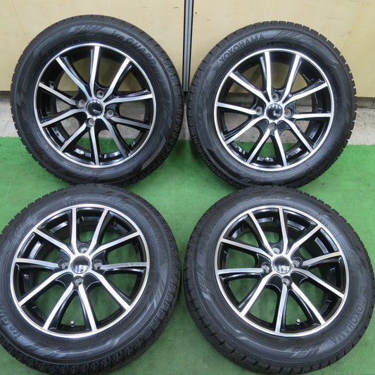 バリ溝！キレイ！9.5分★スタッドレス 185/60R15 ヨコハマ アイスガード iG60 SPORT KRONE スポルト クローネ 15インチ PCD100/4H★5112502TTス