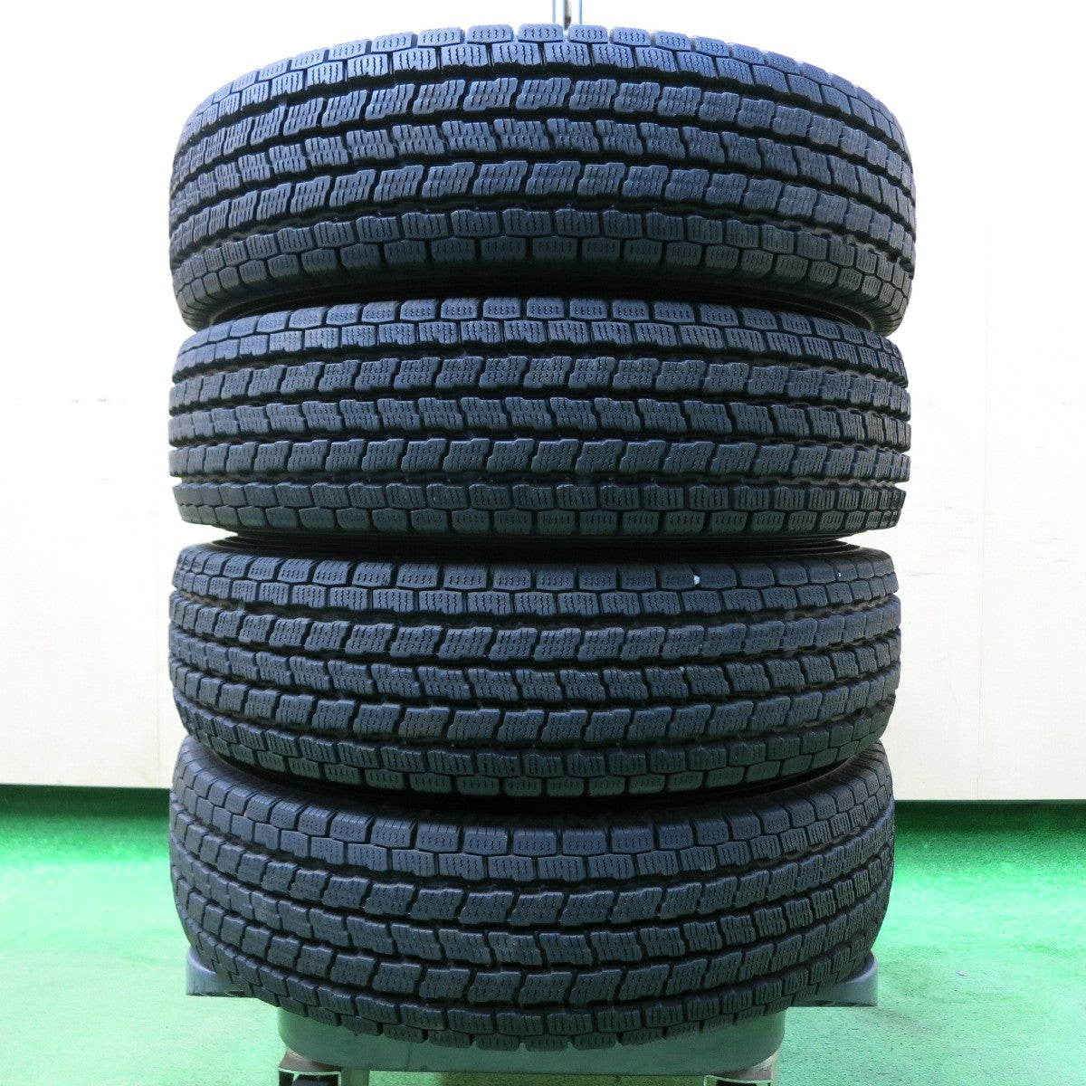 *送料無料* バリ溝！21年！9分★スタッドレス 145/80R12 ヨコハマ アイスガード iG91 スチール ホイール 12インチ PCD100 110 114.3/4H マルチ★4050213イス