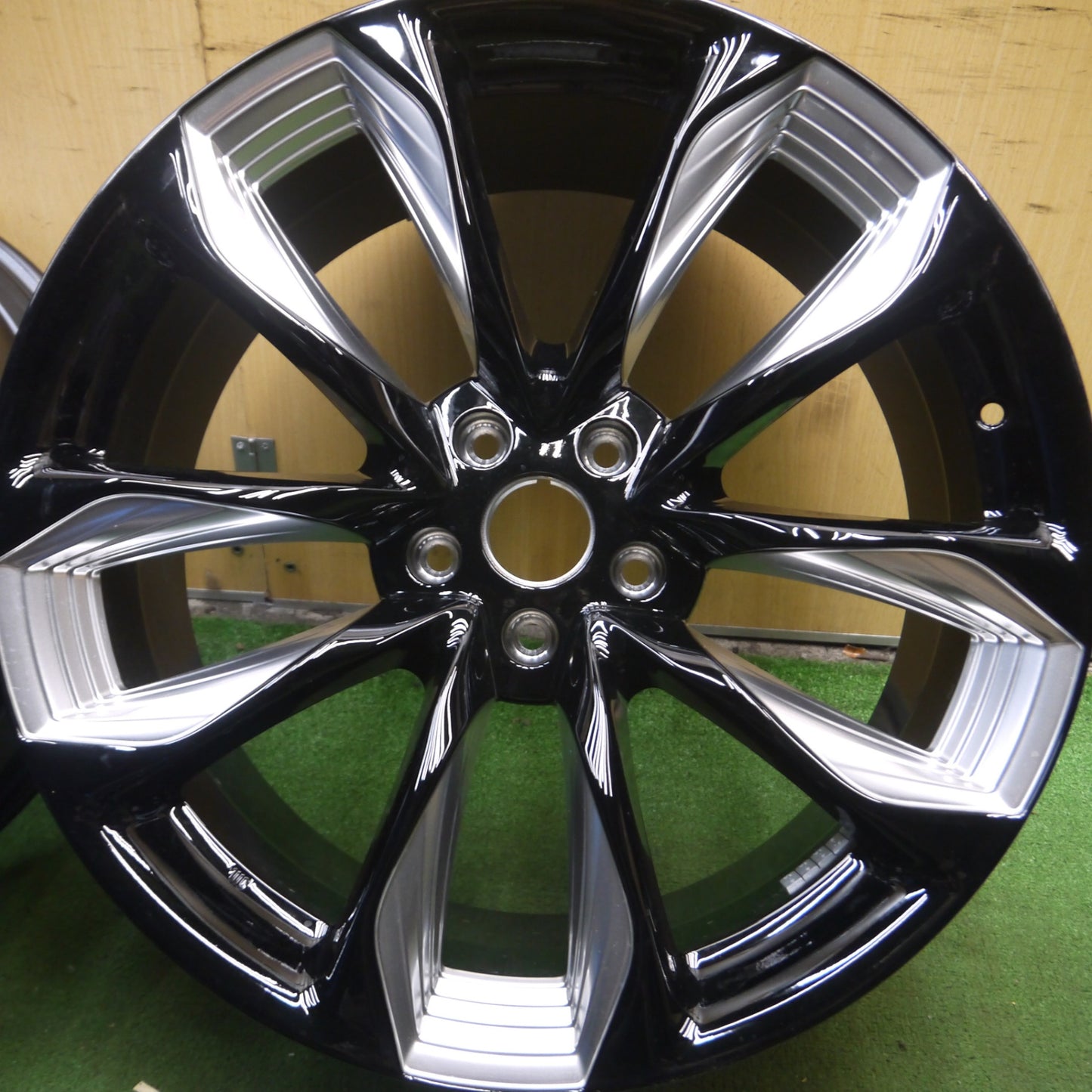 *送料無料* 新車外し★レクサス LC500 Sパッケージ 純正 ホイール 21インチ 21×8.5J 21×9.5J PCD120/5H★4040302Hホ
