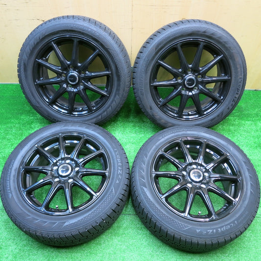 バリ溝！23年！ほぼ10分★スタッドレス 205/55R16 ハンコック ウインター アイセプト IZ2A AZ Sports AZスポーツ 16インチ PCD114.3/5H★5101204HAス
