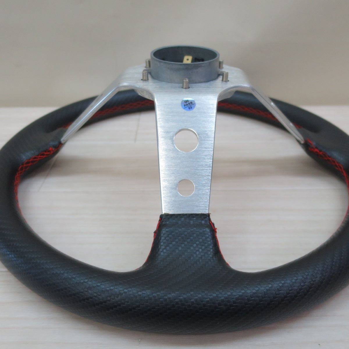 [送料無料] 美品☆D1 SPEC ステアリング ハンドル D1スペック QC PASS 02☆