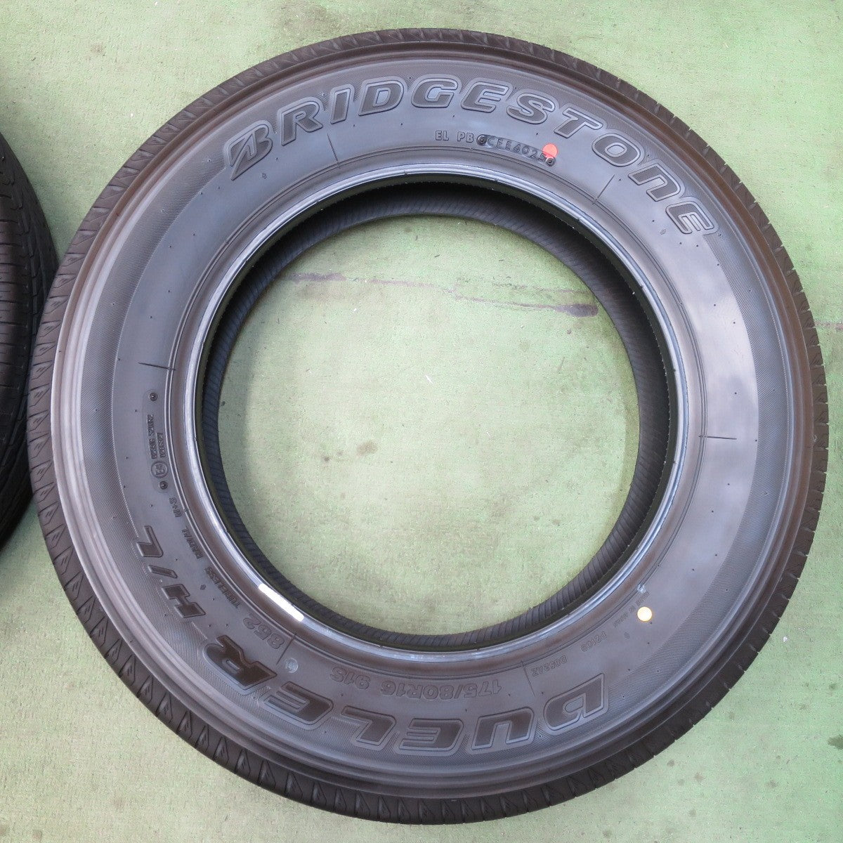 新車外し！25年★ジムニー 等 175/80R16 ブリヂストン デューラー H/L 852 DUELER 16インチ★6022106イノタ
