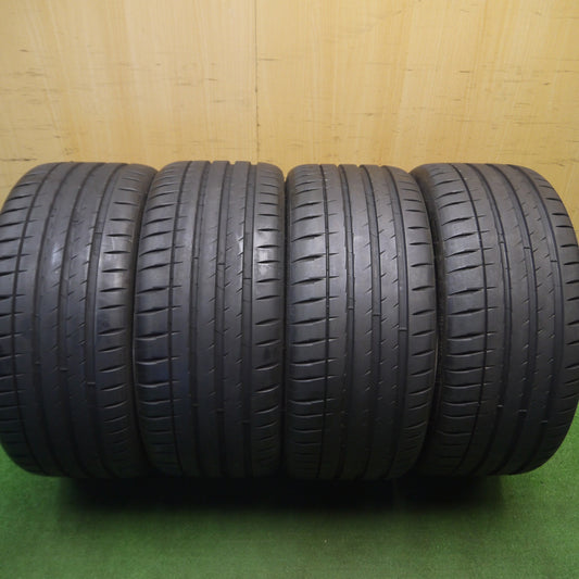 [送料無料] ほぼ新車外し！24年★245/30R20 ミシュラン パイロットスポーツ4 S タイヤ 20インチ クラウン アスリート ベンツ 等★5012408Hノタ