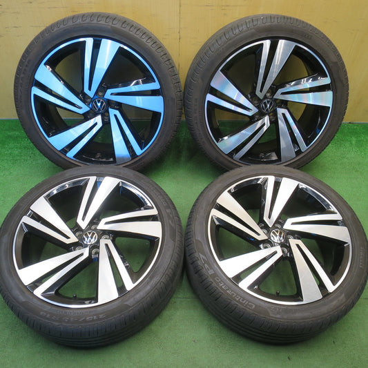 キレイ！22年★ワーゲン T-CROSS R-LINE 純正 215/45R18 ピレリ Cinturato P7 18インチ Tクロス Rライン PCD100/5H★6032903NJノ