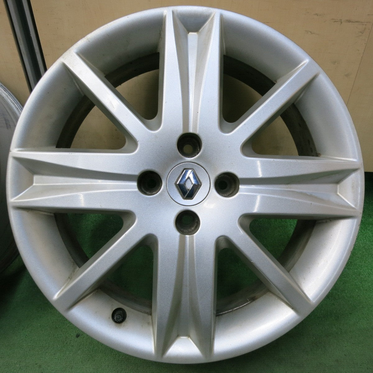 4本価格★ルノー メガーヌ 純正 ホイール 17インチ RENAULT 17×6.5J PCD100/4H★5042314SYホ