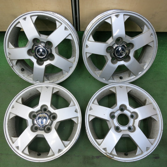 4本価格★三菱 パジェロ ミニ 純正 ホイール 15インチ 15×5.5JJ PCD114.3/5H★5052107SYホ
