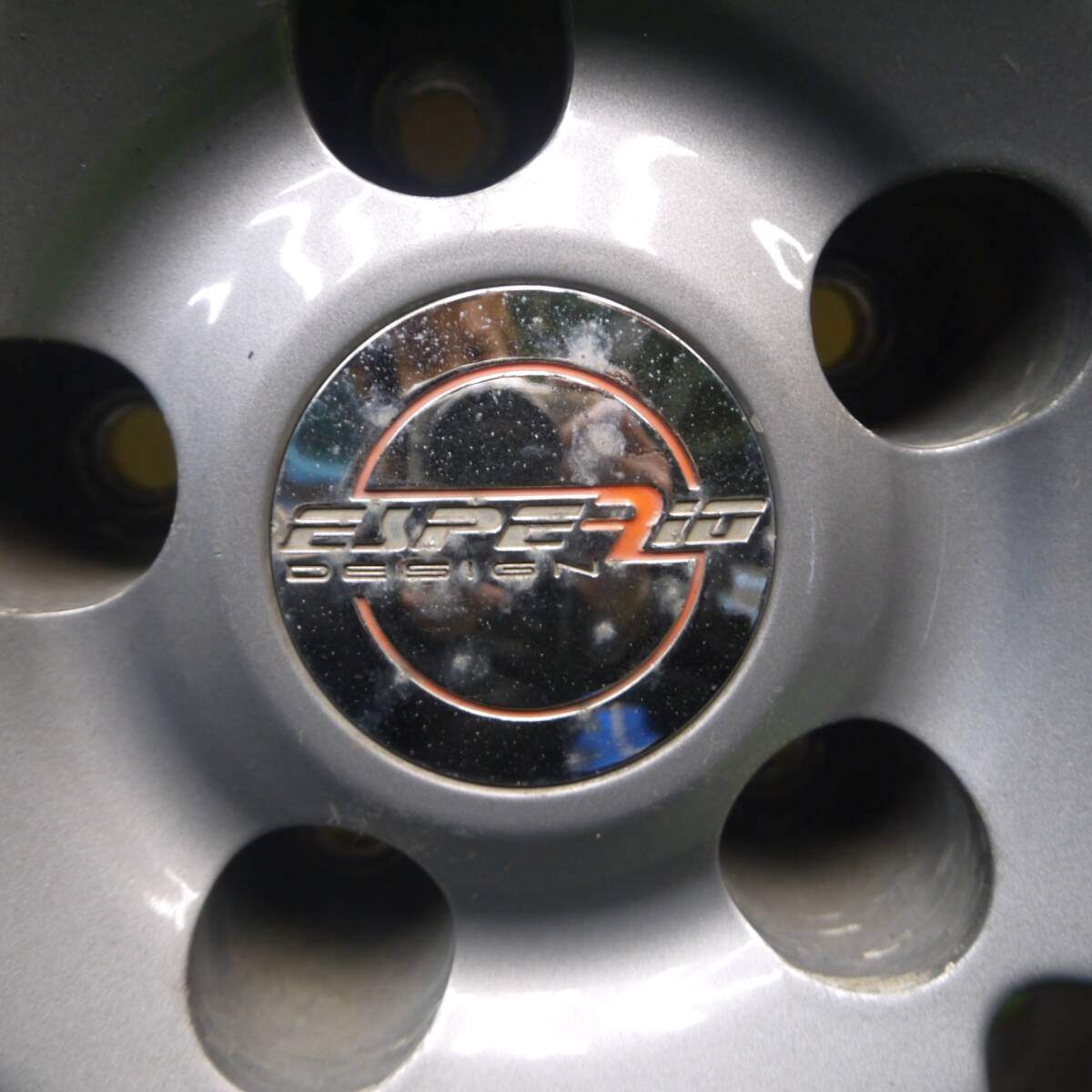 4本★WORK ESPERIO DESIGN 225/45R18 スタッドレス ブリヂストン REVO GZ ワーク エスペリオ PCD114.3/5H★5021807Hス