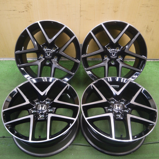 *送料無料* 新車外し★ホンダ 現行 シビック FL1 EXグレード 純正 ホイール 18インチ 18×8J PCD114.3/5H★4052707Hホ