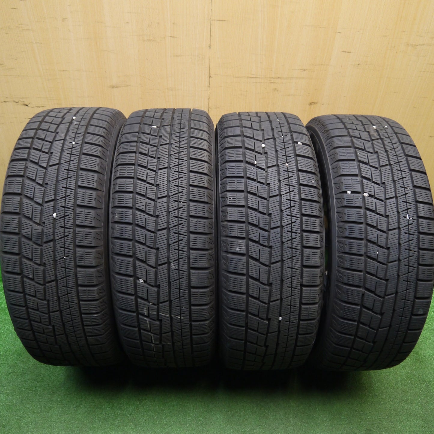 バリ溝！23年！キレイ！9.5分★スタッドレス 205/55R16 ヨコハマ アイスガード iG60 MiLLOUS VX ミルアス 16インチ PCD114.3/5H★5120805Hス