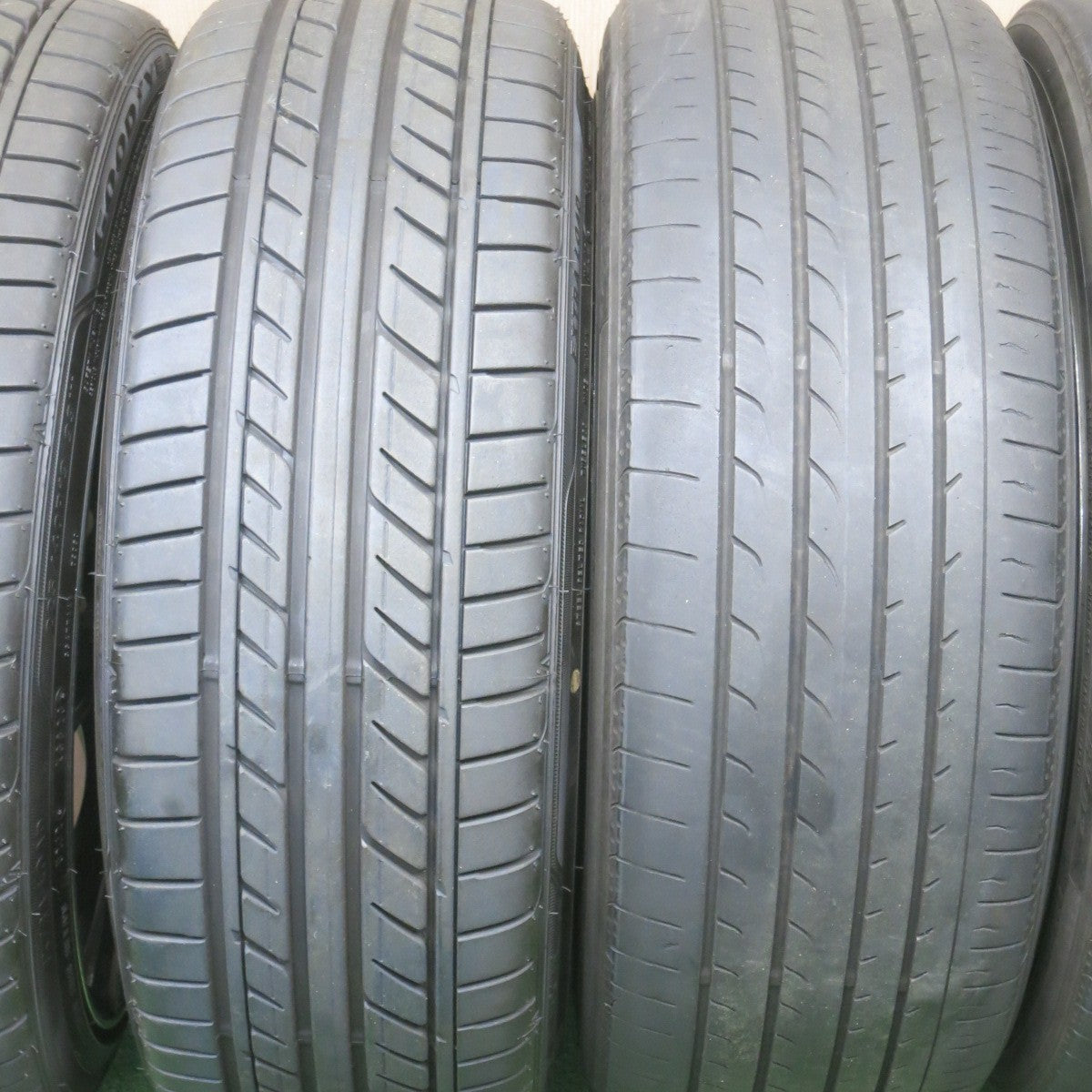[送料無料] バリ溝！23年！9.5分★LEONIS WX 225/40R19 グッドイヤー イーグル LS EXE ヨコハマ ブルーアース RV-02 レオニス 19インチ PCD114.3/5H★4111303TNノ