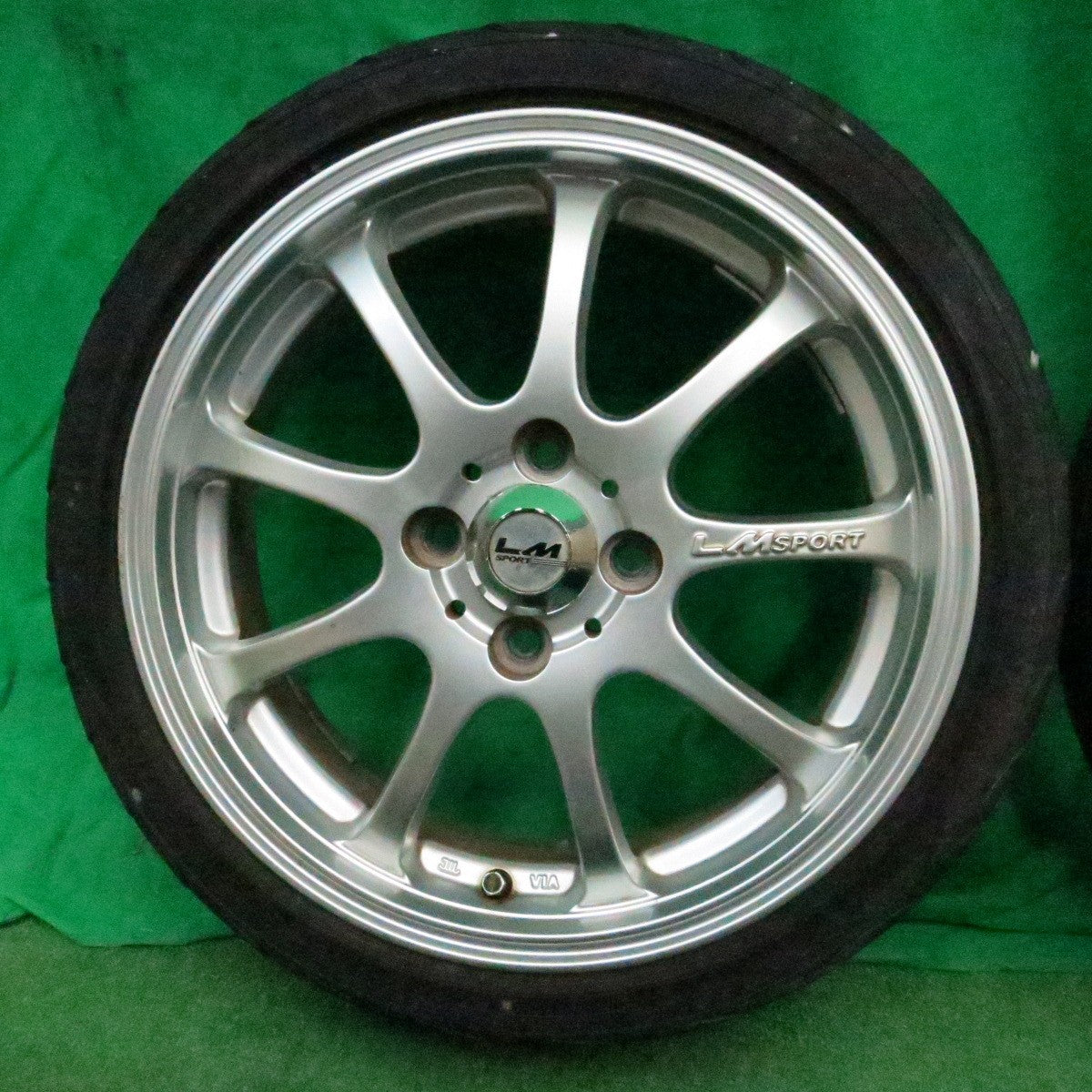 *送料無料* 4本価格 軽カー★LM SPORT 165/45R16 ヨコハマ DNA S.drive LMスポーツ 16インチ PCD100/4H★4050417ナノ