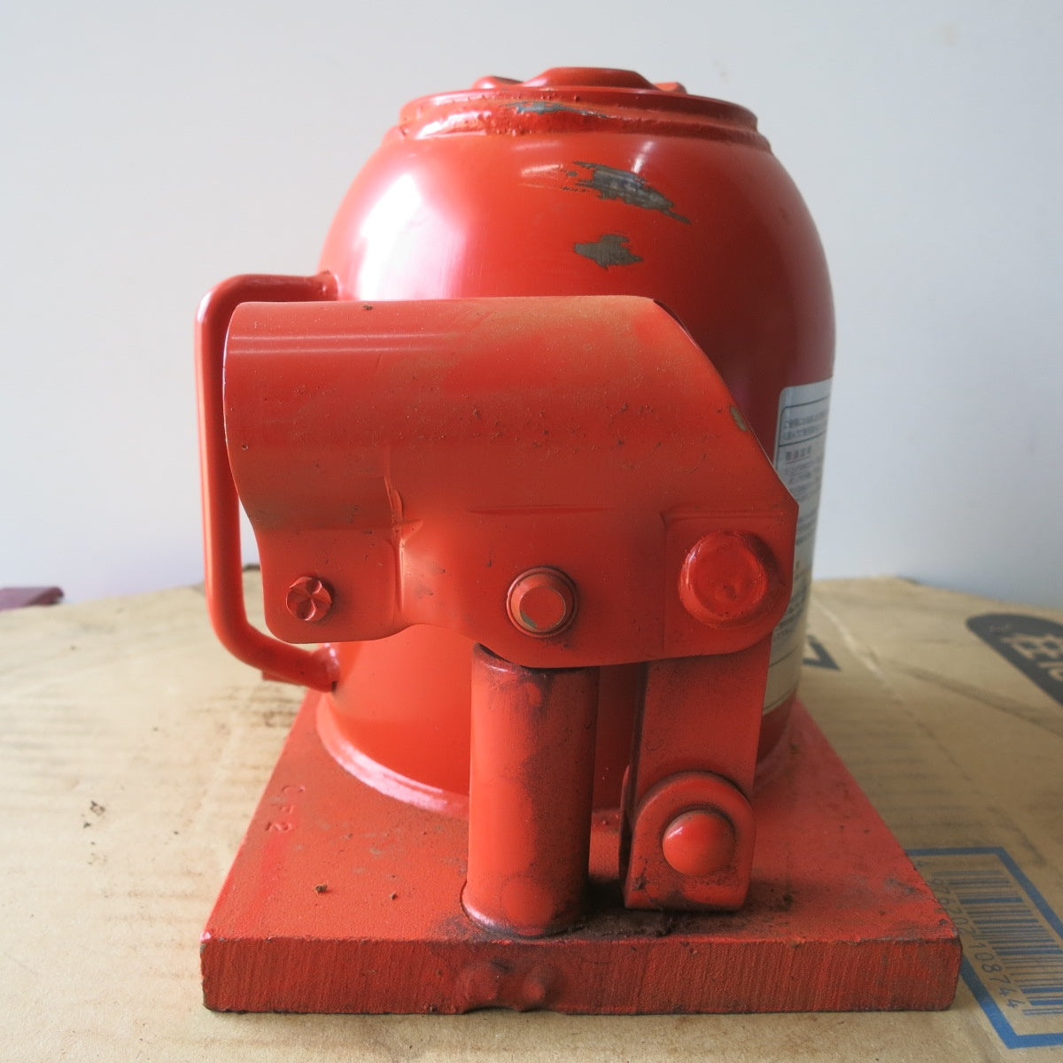 [送料無料] ◆マサダ 油圧 ジャッキ HPD-15-2 工具 15TON 15ton 15トン 15000kg 油圧式 オイル だるま ダルマ 車載 自動車 点検 整備◆