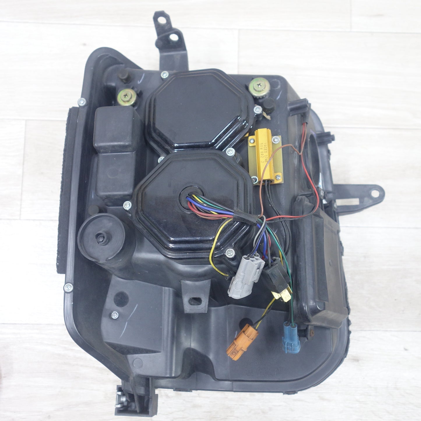 [送料無料] 左右セット◆REIZ ライツ エブリィ ワゴン DA17V ヘッドライト RZ-SZ-15 カー パーツ ヘッドランプ 現状品◆