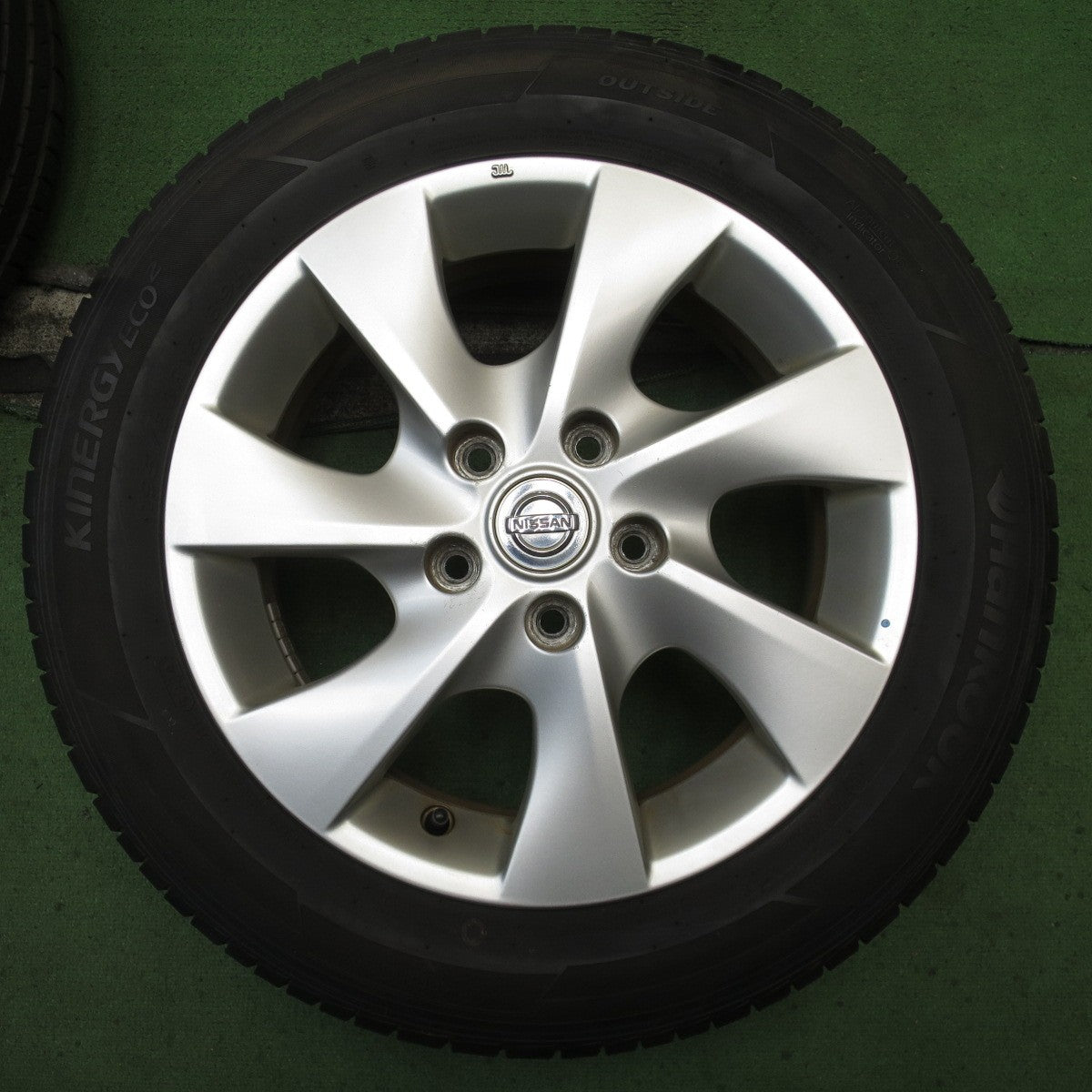 バリ溝！24年！キレイ！9.5分◎日産 C26 セレナ 純正 195/60R16 ハンコック キナジー エコ2 16インチ PCD114.3/5H◎6090901NJノ