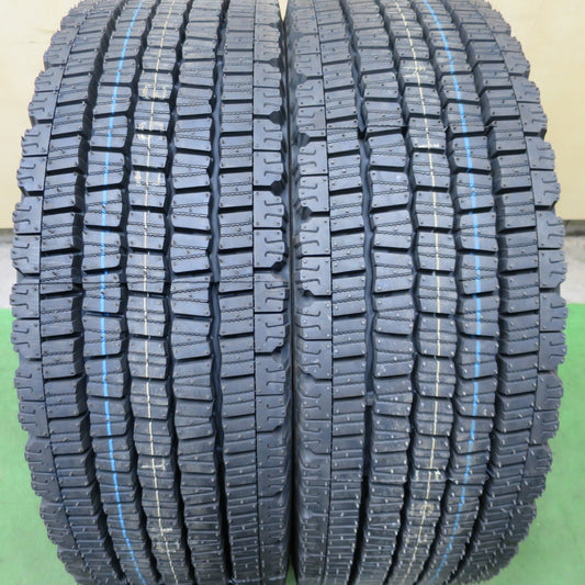 未使用！25年！2本★トラック タイヤ 245/70R19.5 136/134J スタッドレス ダンロップ デクテス SP081 DECTES 19.5インチ★6021001ナスタ