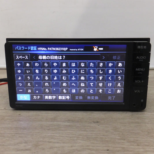 [送料無料] 現状品★パイオニア製 トヨタ 純正 SDナビゲーション NSCP-W64 08545-00W61(47)★