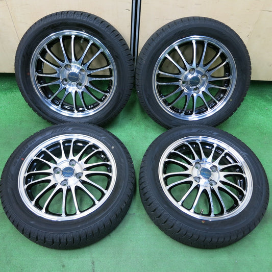 *送料無料* バリ溝!22年!ほぼ10分★スタッドレス 165/60R15 ヨコハマ アイスガード iG60 EuroSpeed MANARAY SPORT マナレイ PCD100/4H★4072508SYス