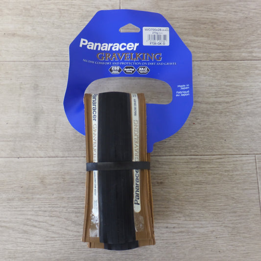 [送料無料] 未使用★パナレーサー Panaracer グラベルキング GRAVELKING F728-GK-D　W/O 700x28(28-622) 270g★