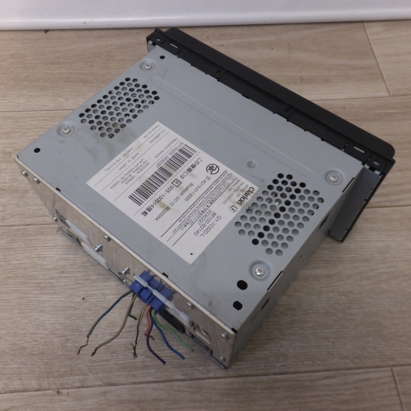 [送料無料] ★クラリオン製 ダイハツ 純正 カーナビ メモリーナビ QY-1032D-L 86100-B2140[32]★