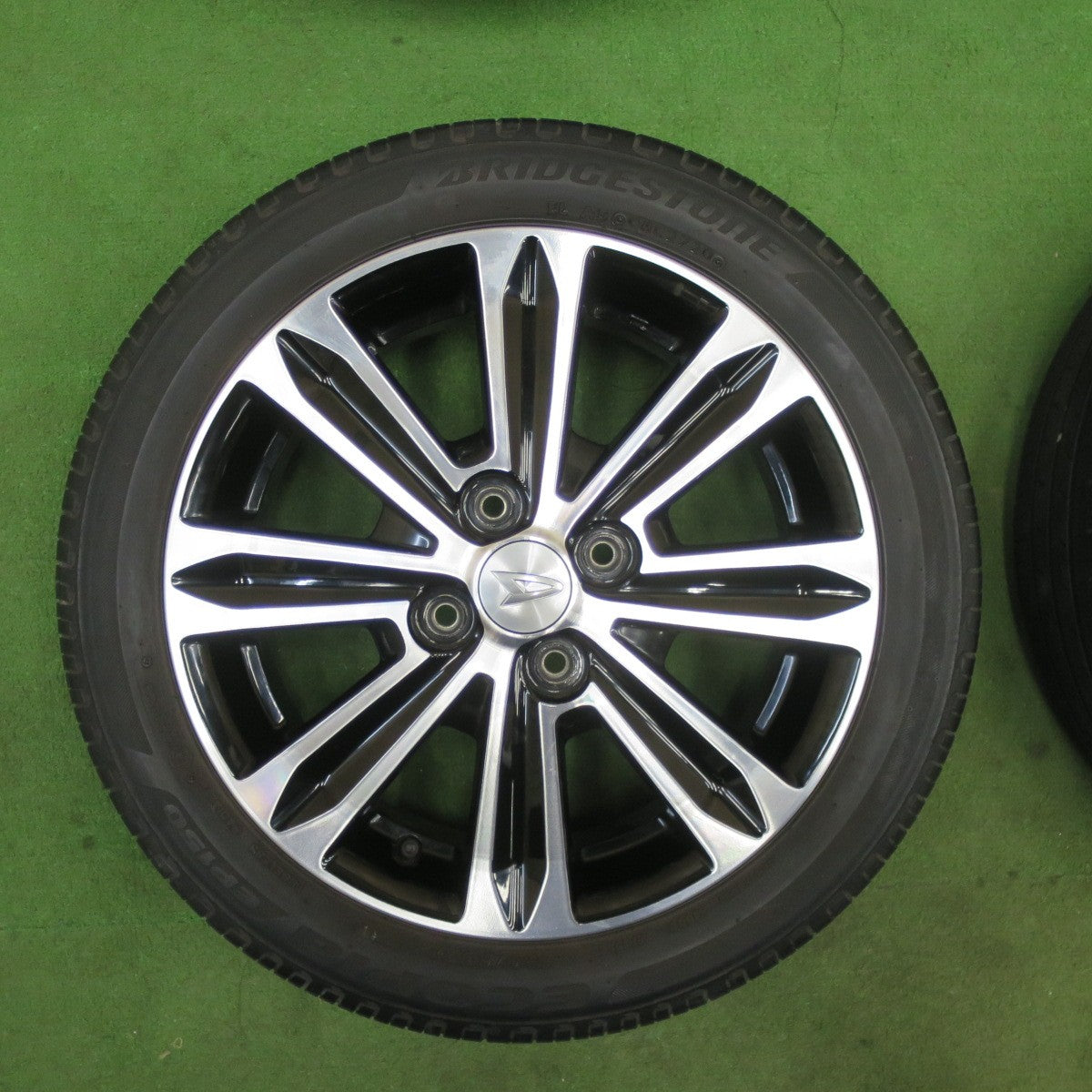 キレイ★ダイハツ LA600S タント カスタム 純正 165/55R15 ブリヂストン エコピア EP150 15インチ PCD100/4H★6021201TTノ