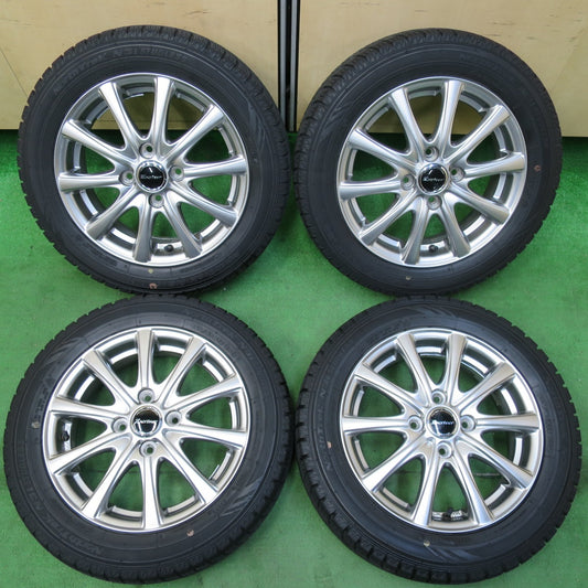 *送料無料* バリ溝！キレイ！9.5分★スタッドレス 155/65R14 オートバックス ノーストレック N3i Exceeder エクシーダー 14インチ PCD100/4H★4080107イス