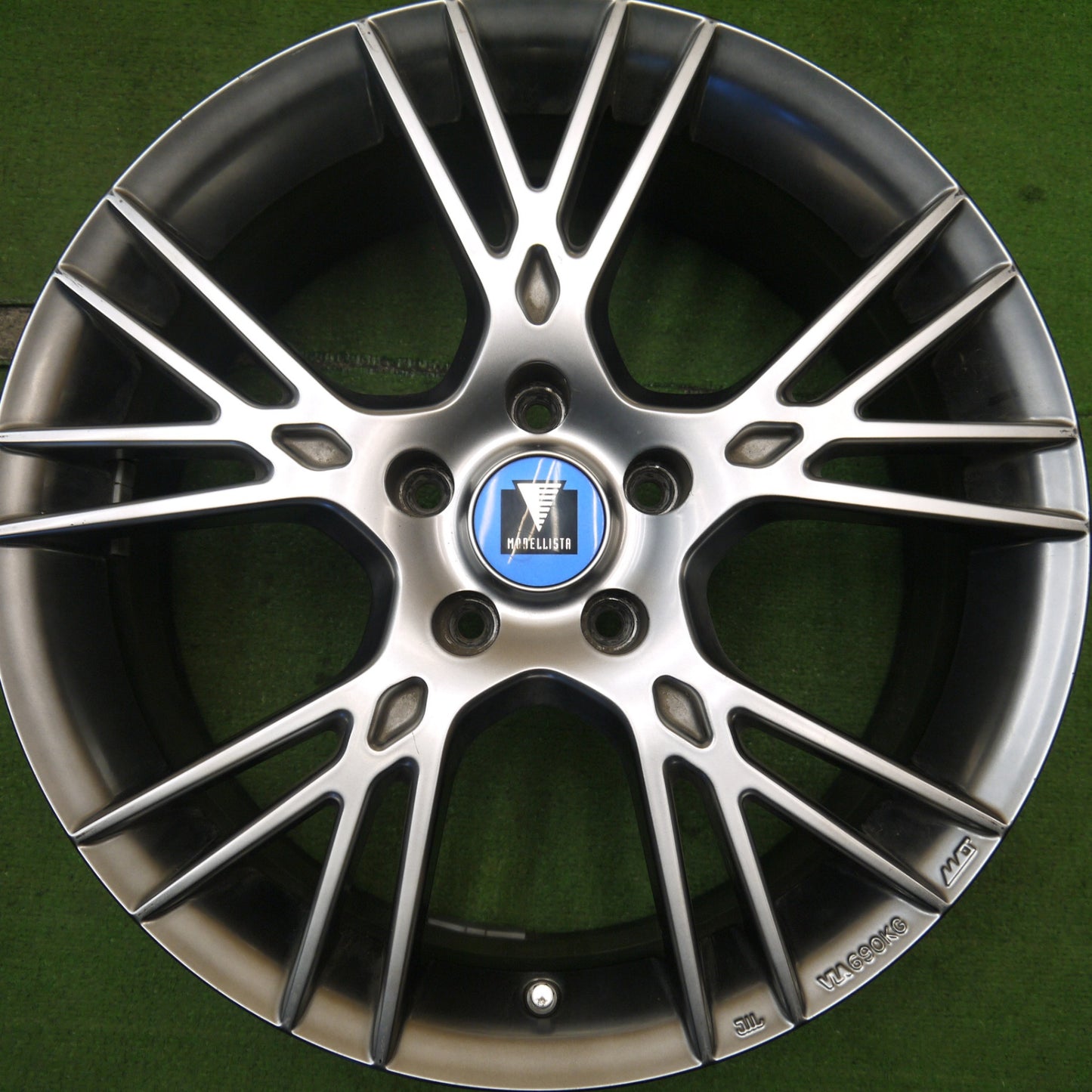 4本価格★MODELLISTA Wing Dancer2 18インチ ホイール 18×7.5J モデリスタ ウイングダンサー2 PCD114.3/5H★5051907Hホ