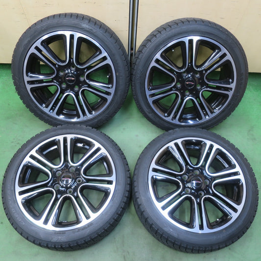 バリ溝！9分★MINI ミニ R60 クロス オーバー 純正 JCW 225/45R18 スタッドレス グッドイヤー アイスナビ6 18インチ ジョン クーパー ワークス PCD120/5H★6031204イス