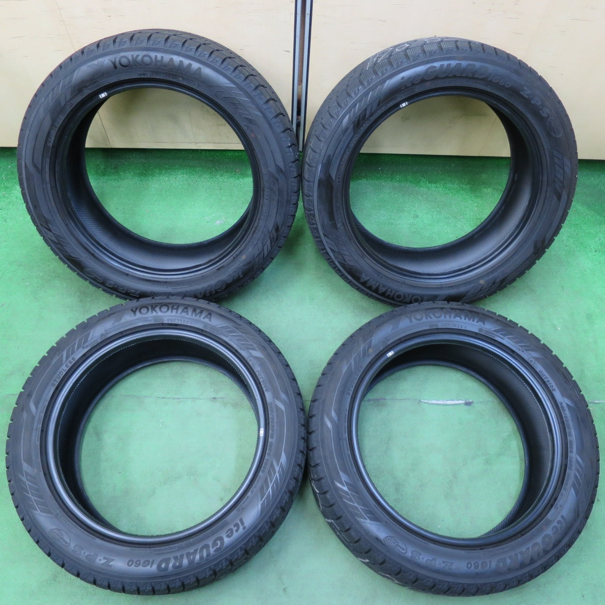 [送料無料] バリ溝！23年！9.5分★スタッドレス 245/50R19 ヨコハマ アイスガード iG60 Z・P・S ランフラット 19インチ BMW レクサス 等★4120906イスタ