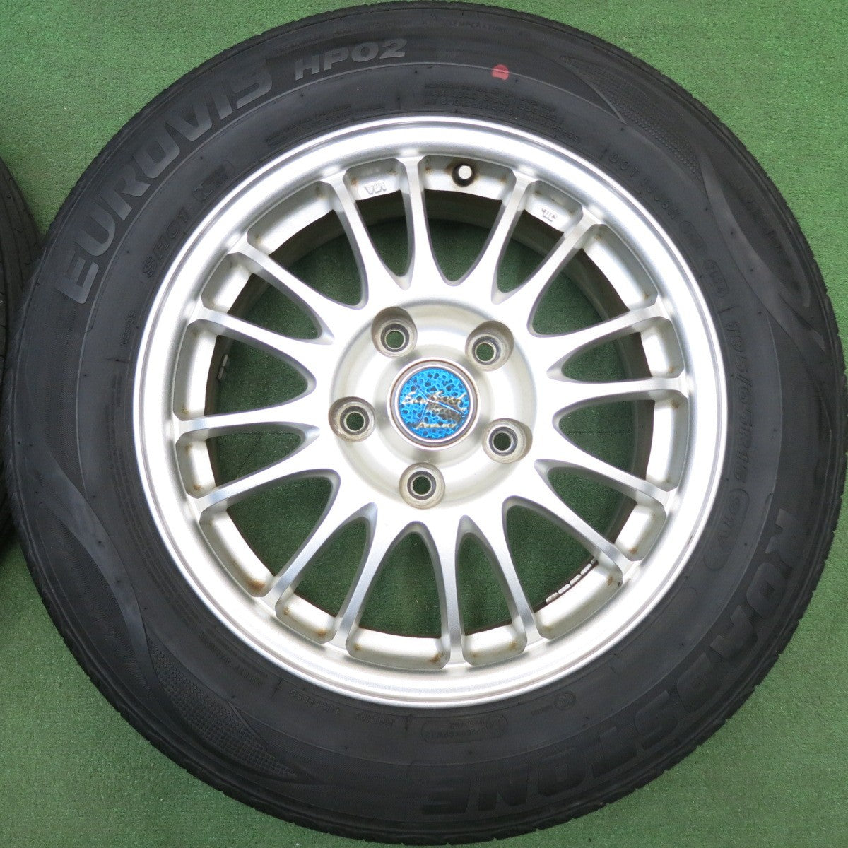 4本価格！24年★195/65R15 ロードストーン EUROVIS HP02 EuroSpeed MANARAY SPORT ユーロスピード 15インチ PCD114.3/5H★6022307HAノ
