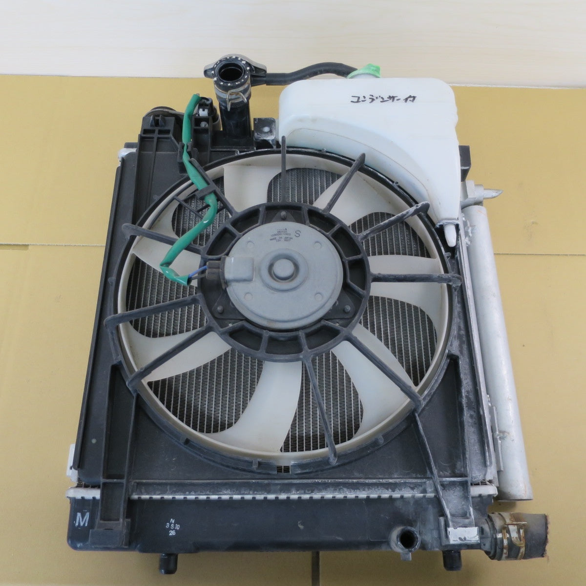 ♪スズキ MH34S MH44S ワゴンR 純正 DENSO ラジエーター 223000-6540 電動 ファン 168000-1880 デンソー カー パーツ♪ [送料無料]