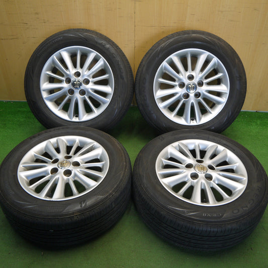 バリ溝！9.5分★トヨタ 180系 クラウン ロイヤル 純正 215/60R16 ブリヂストン レグノ GR-X2 16インチ PCD114.3/5H★6042102Hノ