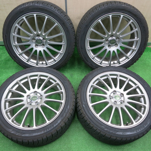 [送料無料] バリ溝！9.5分★レガシィ等 225/45R18 スタッドレス ヨコハマ アイスガード iG60 ECO FORME エコフォルム 18インチ PCD100/5H★4111504NJス