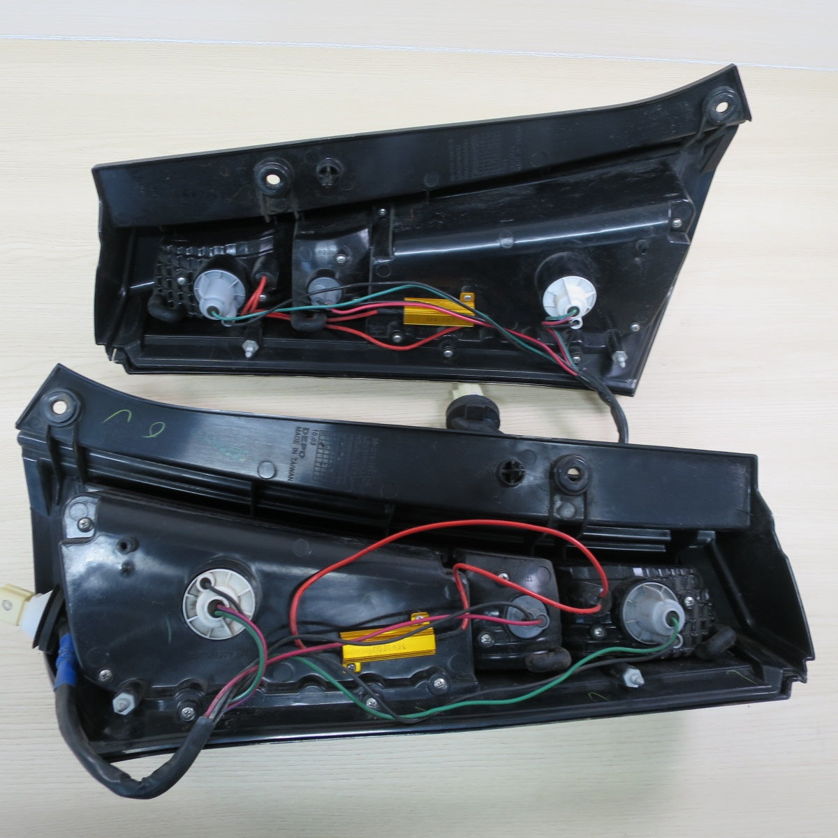左右セット！キレイ♪スズキ MH23S ワゴンR DEPO LED テールランプ 08-D18-1901L-B 08-D18-1901R-B 社外 テールライト カー パーツ♪ [送料無料]