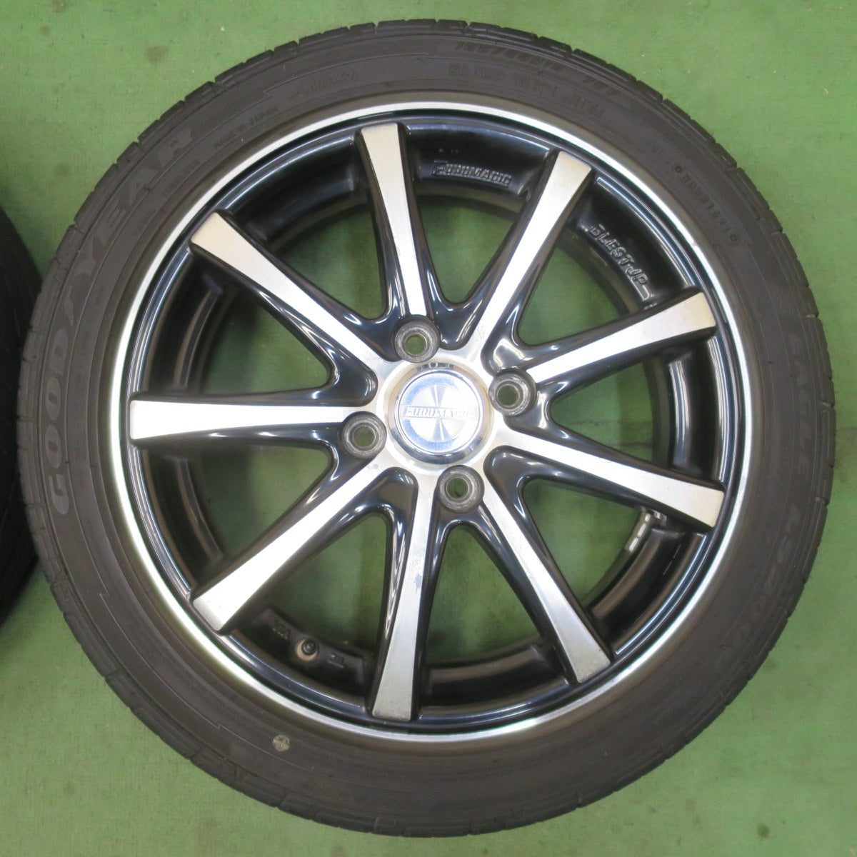 4本価格★EUROMAGIC BLEST JP 165/55R15 グッドイヤー イーグル LS2000 hybridⅡ 15インチ ユーロマジック ブレスト PCD100/4H★6022805イノ