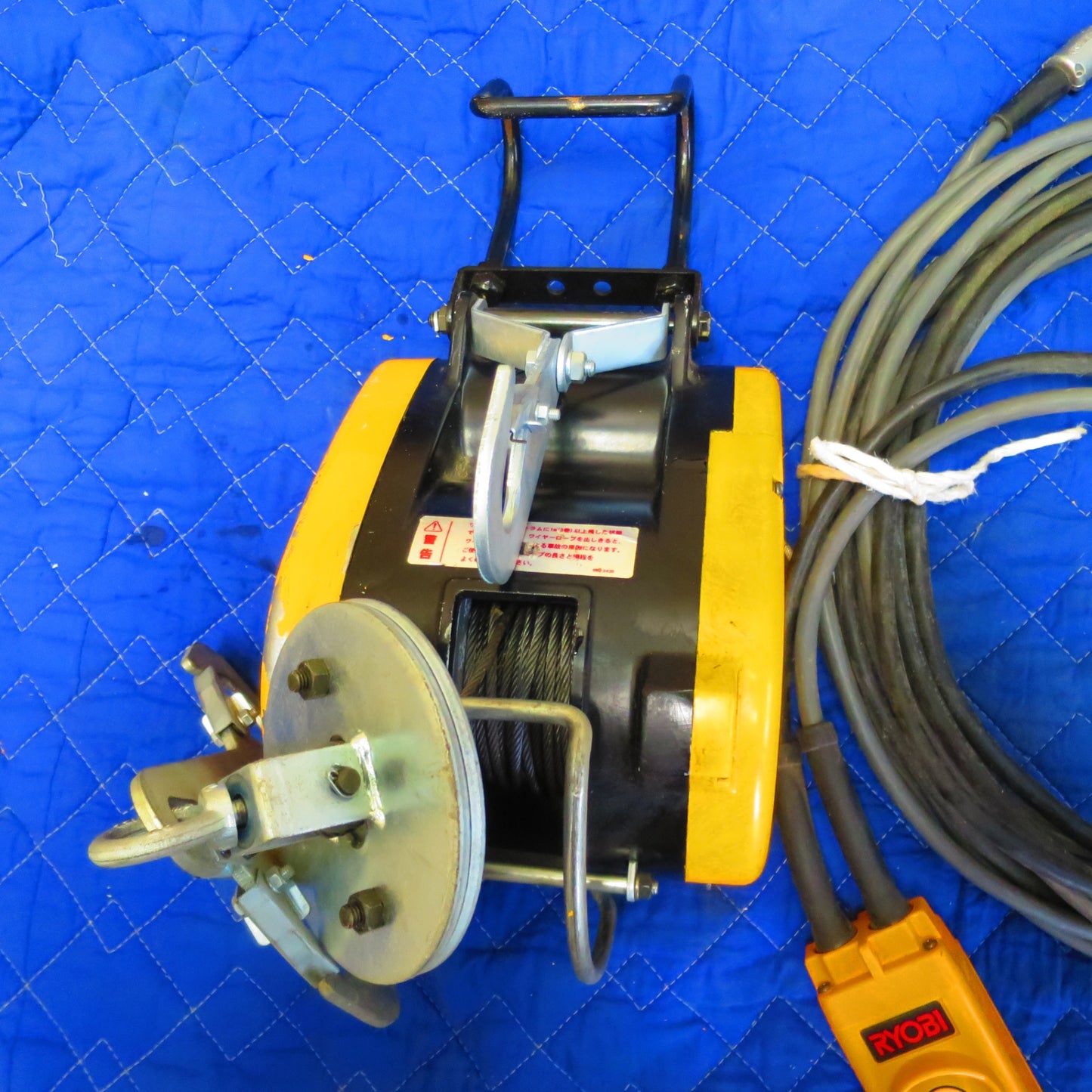 [送料無料] ☆RYOBI リョービ 電動 ウインチ WI-61C 電動 工具 ウィンチ ホイスト☆