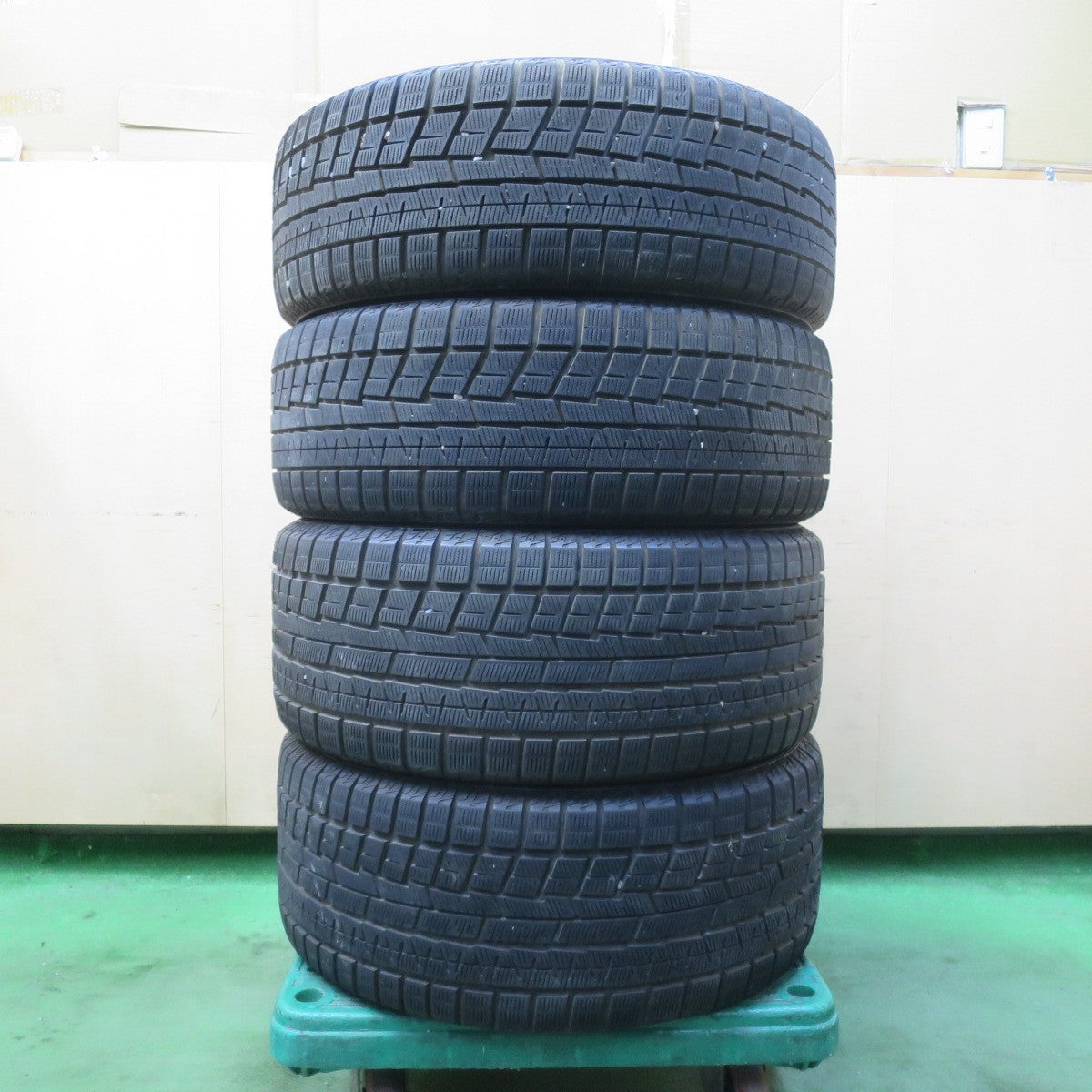 バリ溝！9分★ベンツ W205 Cクラス 純正 AMG 225/40R19 255/35R19 スタッドレス ヨコハマ アイスガード iG60 19インチ PCD112/5H★6030306イス