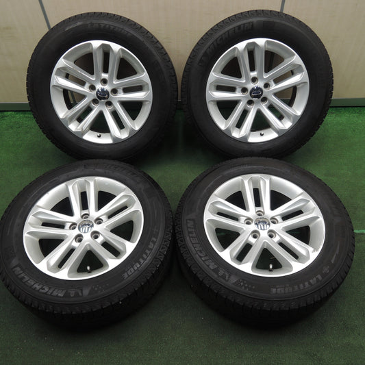 *送料無料* バリ溝!9.5分★フォード エクスプローラー 純正 スタッドレス 245/60R18 ミシュラン LATITUDE X-ICE XI2 18インチ PCD114.3/5H★4021302TNス